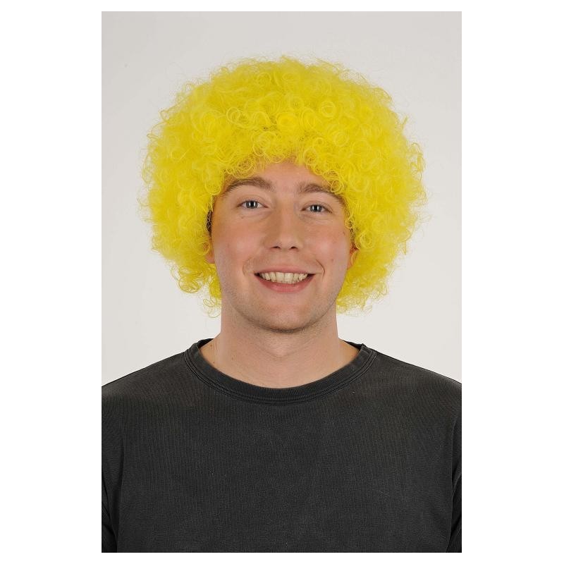 perruque jaune