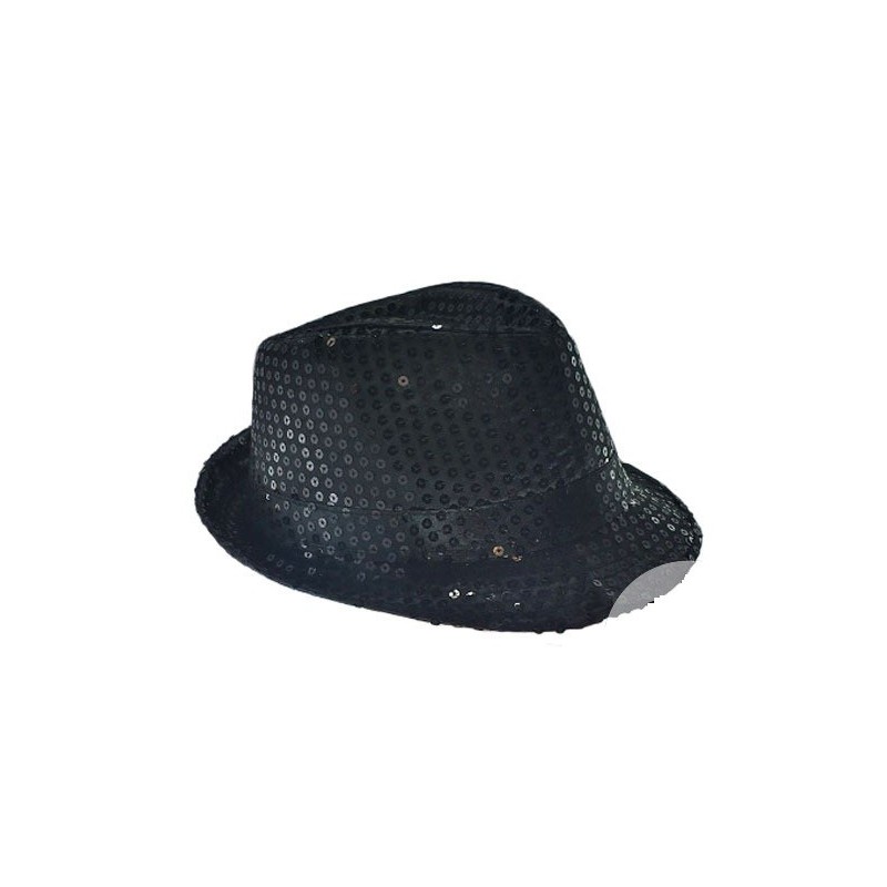 Chapeau Borsalino Sequins Noir