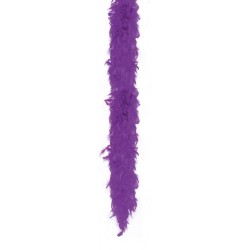 Boa Plumes Violettes