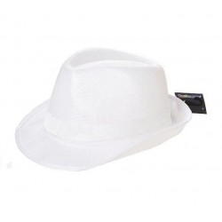 Chapeau Borsalino Ibiza Blanc avec Bandeau