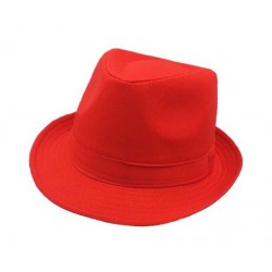 Chapeau Borsalino Fluo Rouge