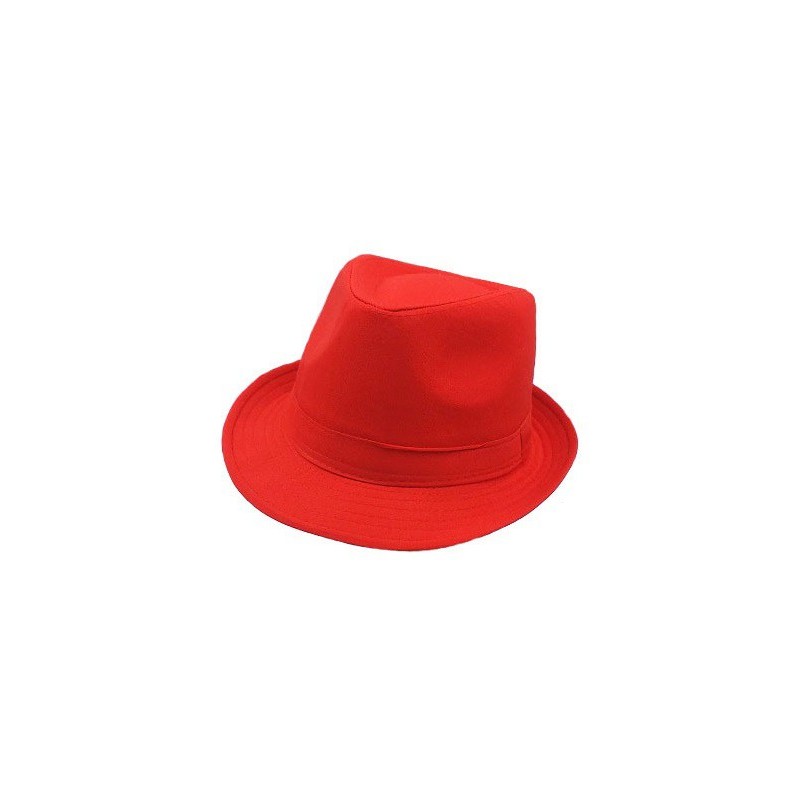 Chapeau Borsalino Fluo Rouge