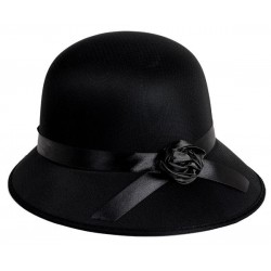 Chapeau Femme Rétro Noir