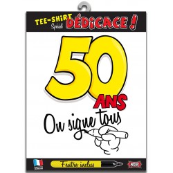 Tee Shirt On Signe Tous 50 Ans