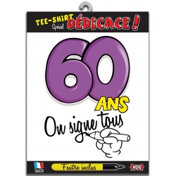 Tee Shirt On Signe Tous 60 Ans