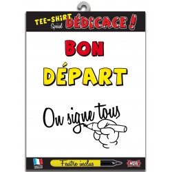 Tee Shirt On Signe Tous Bon Départ