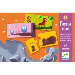 Puzzle Duo Les Chiffres - Djeco