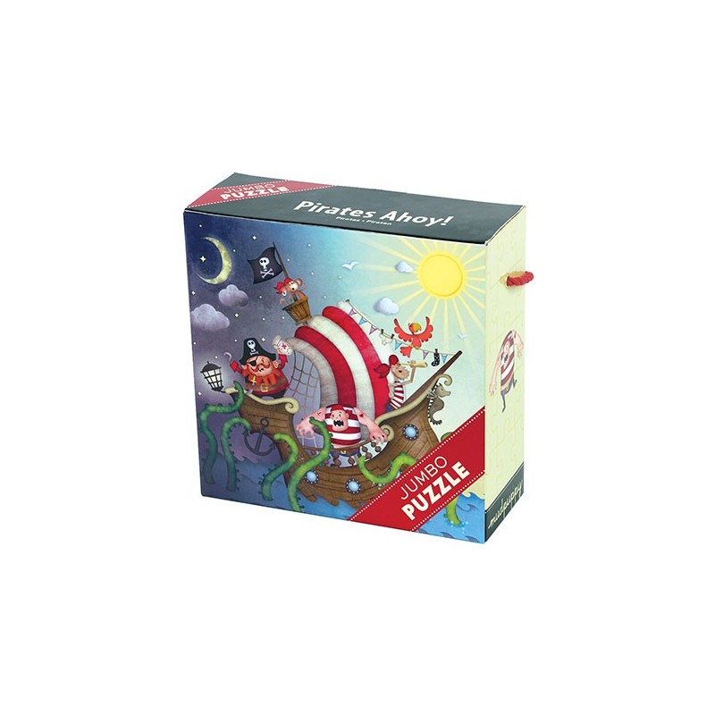 Jumbo Puzzle / Pirates Ahoy! 25 Pcs