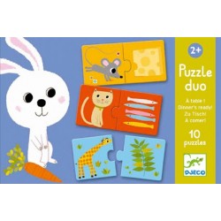 Puzzle Duo A Table - Djeco