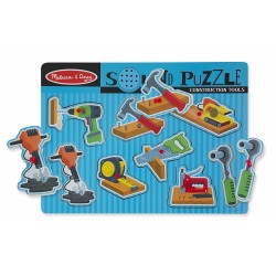 Puzzle Sonore à Encastrements Les Outils - Melissa And Doug