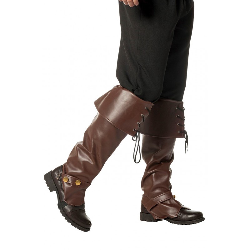 Sur Bottes Marron avec Lacets