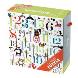 Jumbo Puzzle / Counting 25 Pcs