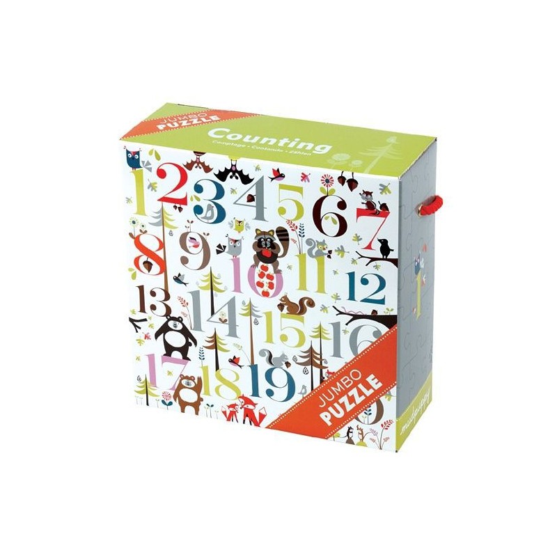 Jumbo Puzzle / Counting 25 Pcs