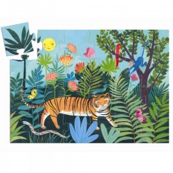 Puzzle La Ballade du Tigre 24 Pièces - Djeco