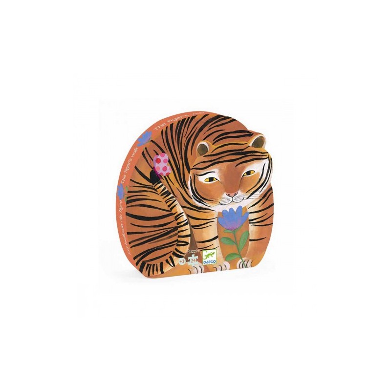 Puzzle La Ballade du Tigre 24 Pièces - Djeco