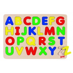 Puzzle à Encastrement l'Alphabet - Goki