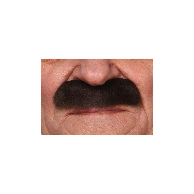 Moustache Officier Brun