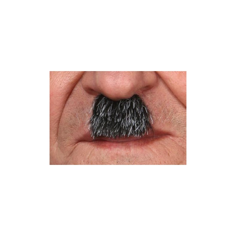 Moustache Charlot Poivre et Sel