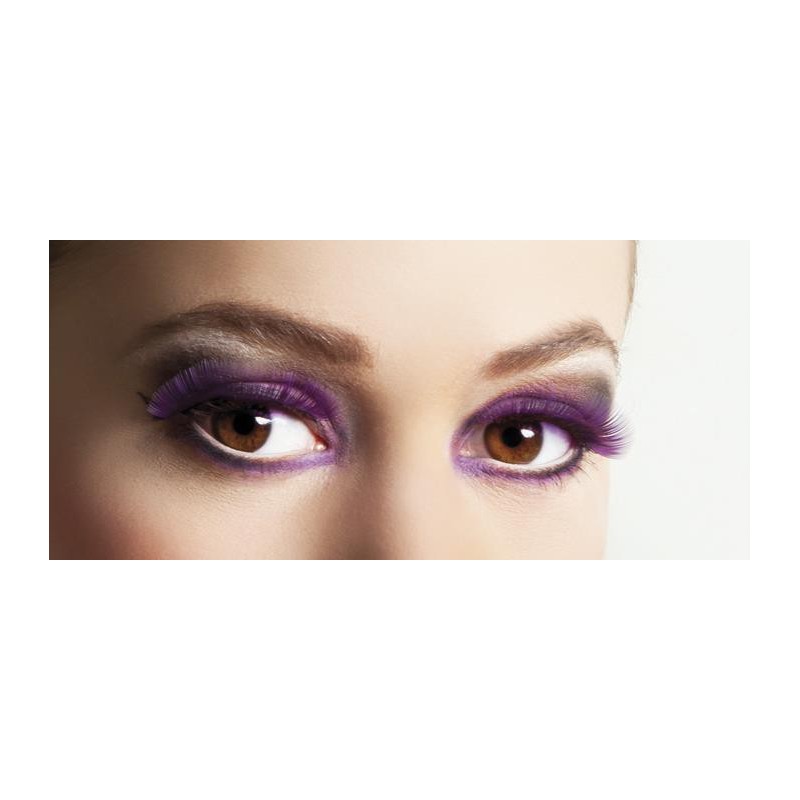 Faux Cils Violet Auto Adhésif