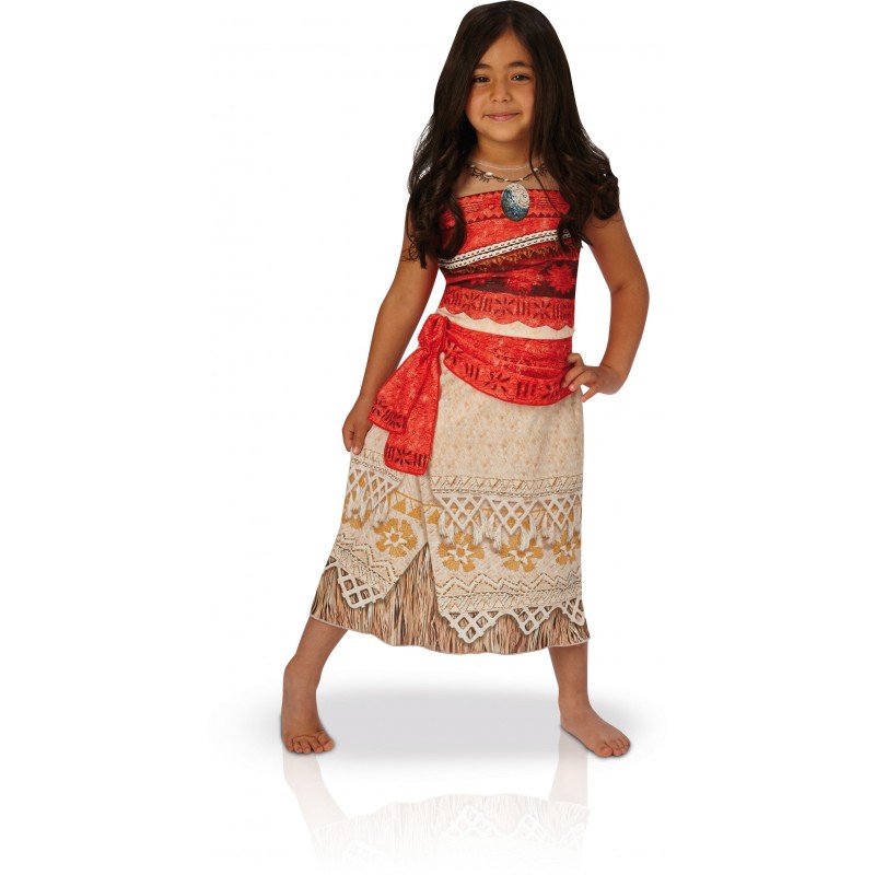 Déguisement Vaiana Disney, Taille 7-8 Ans