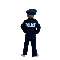 Déguisement de Policier, Taille 104 cm 