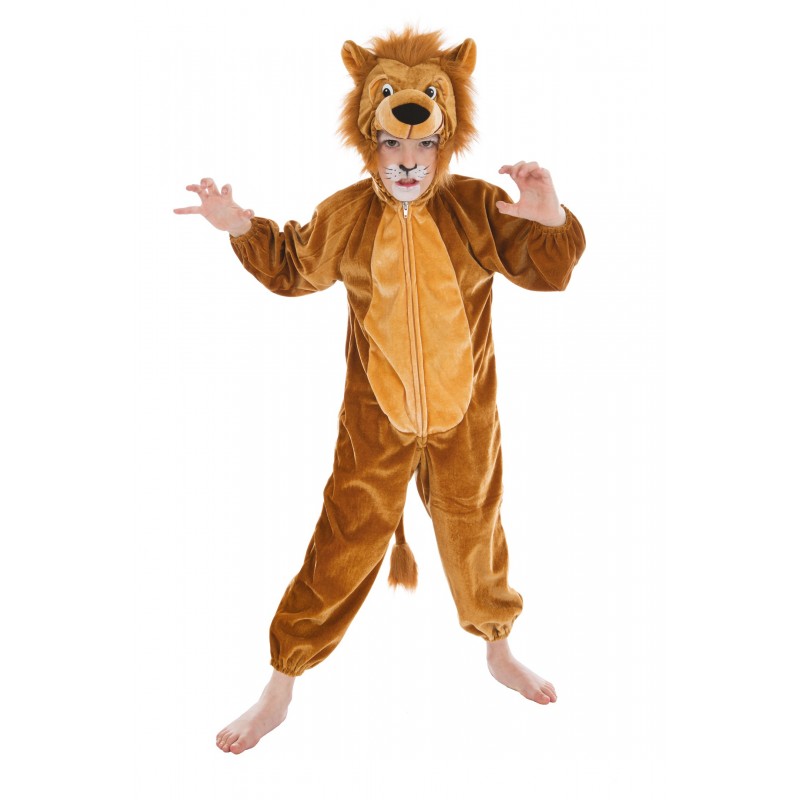 Déguisement de Lion de la Jungle, Taille 3-4 Ans