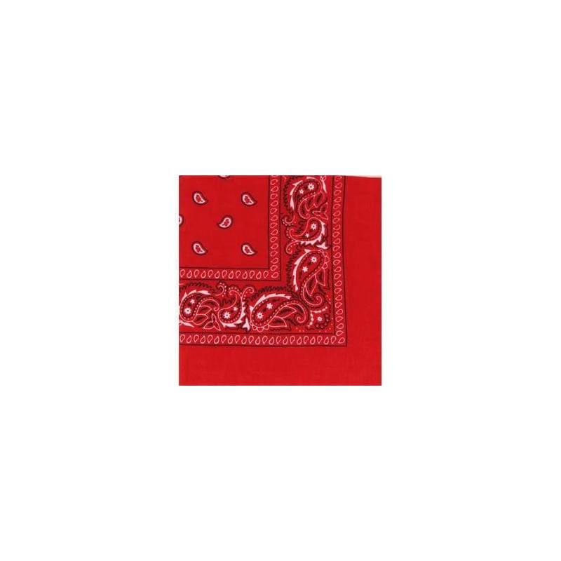 Bandana Cachemire Rouge