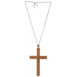 Collier Croix de Moine Dorée