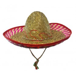 Chapeau Mexicain en Paille 40cm 