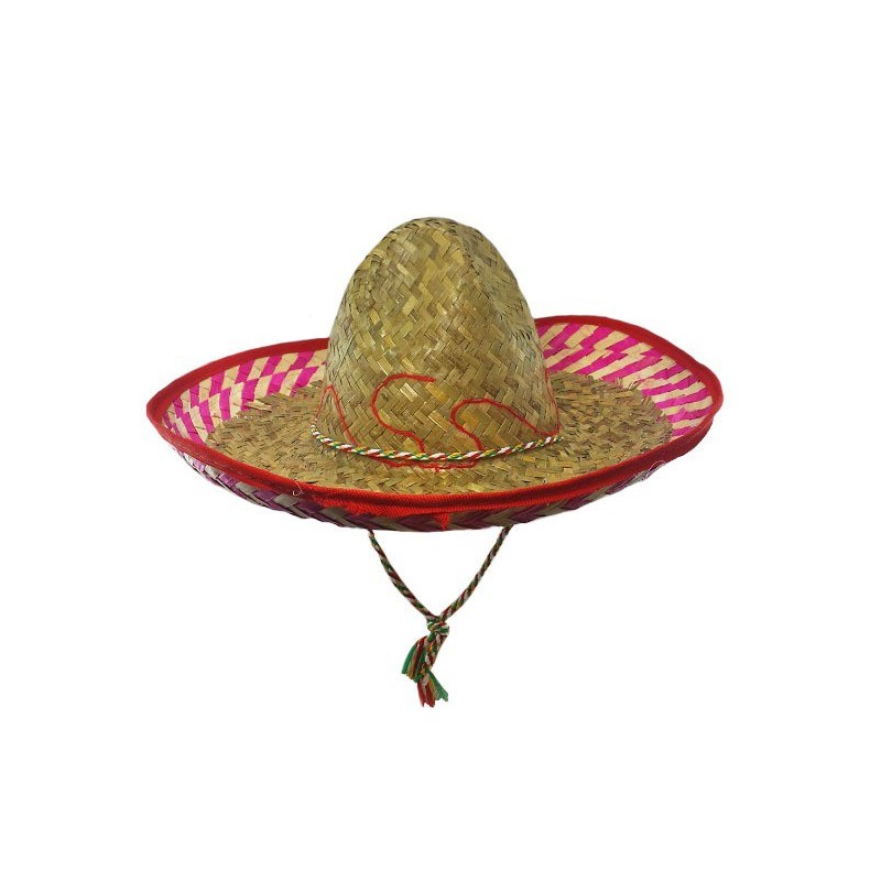 Chapeau Mexicain en Paille 40cm 