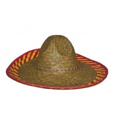 Chapeau Mexicain en Paille 46cm