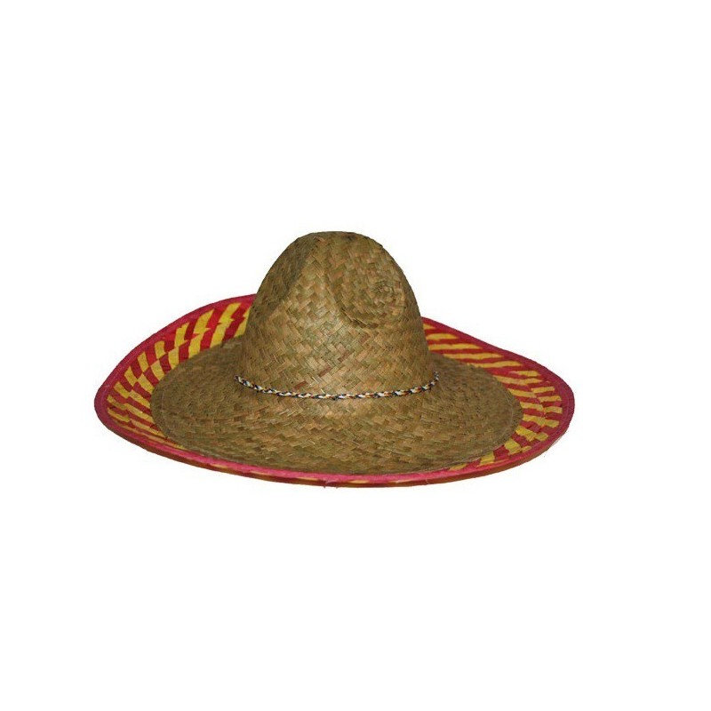 Chapeau Mexicain en Paille 46cm