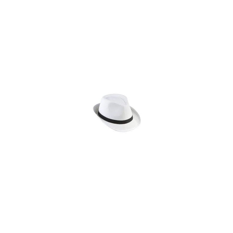 Chapeau Borsalino Satin Blanc