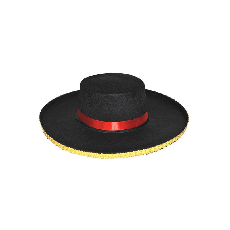 Chapeau Melon Noir Satin Adulte  