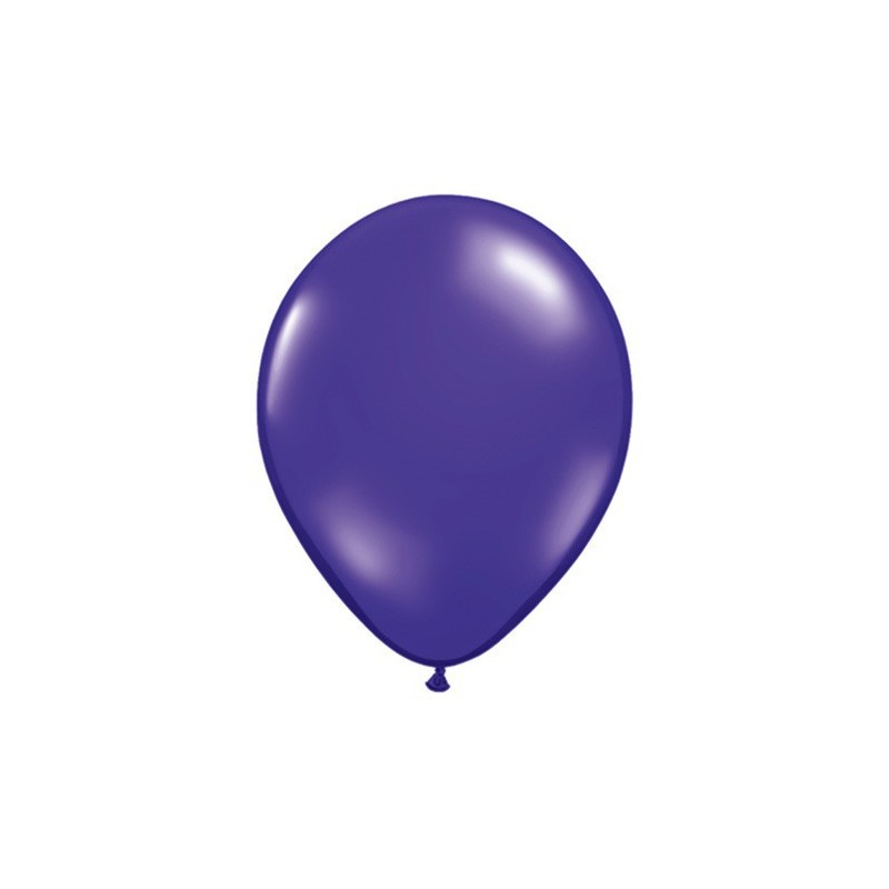 Ballons de Baudruche Fluo Violet 50 Pièces