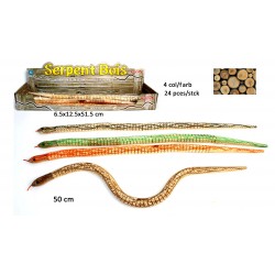 Serpent Bois Articulé 50cm
