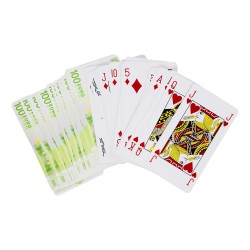 Jeu de 54 Cartes Euro ou  Dollars