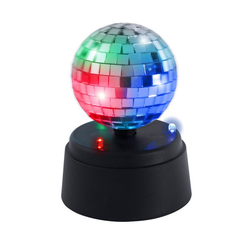 AIPAIDE 2pcs Mini Boule à Facettes Disco pour Décoration de Noël