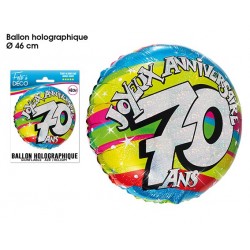 Ballon Hélium 70 Ans