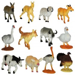 Animaux de la Ferme 13-16cm Assortis 