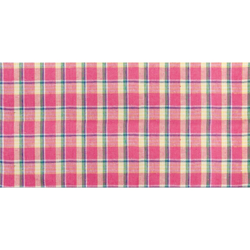 Chemin de Table Madras Fuschia