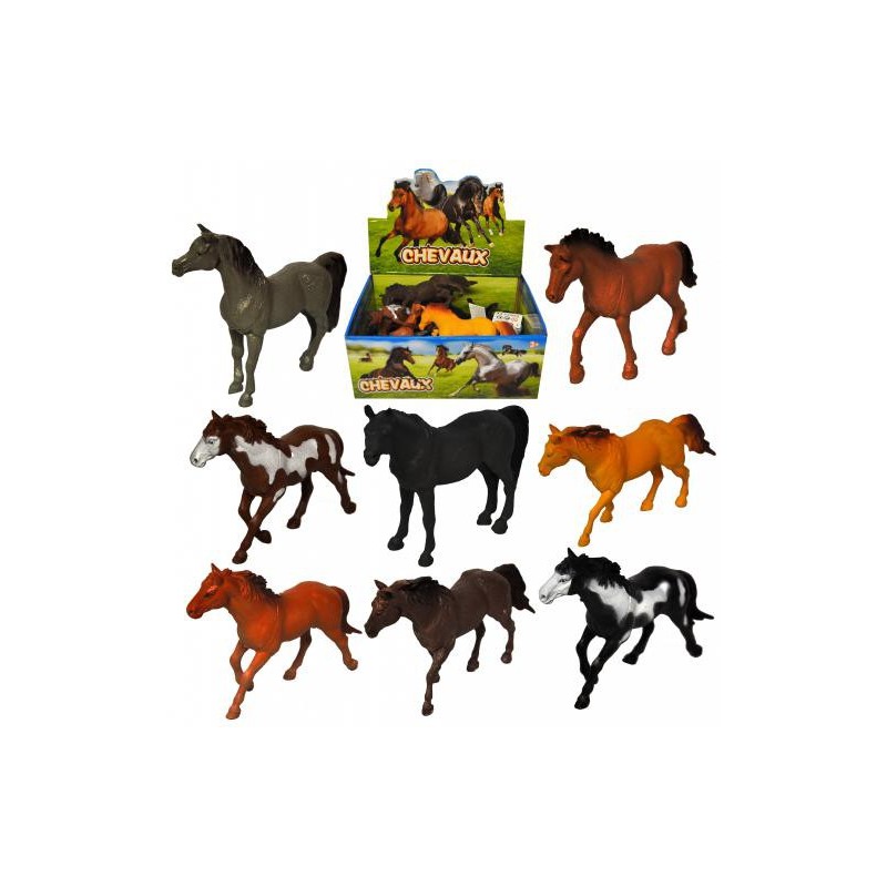 Chevaux 8-9cm Assortis 