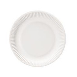 Assiettes Rondes en Carton 15cm - 100 Pièces