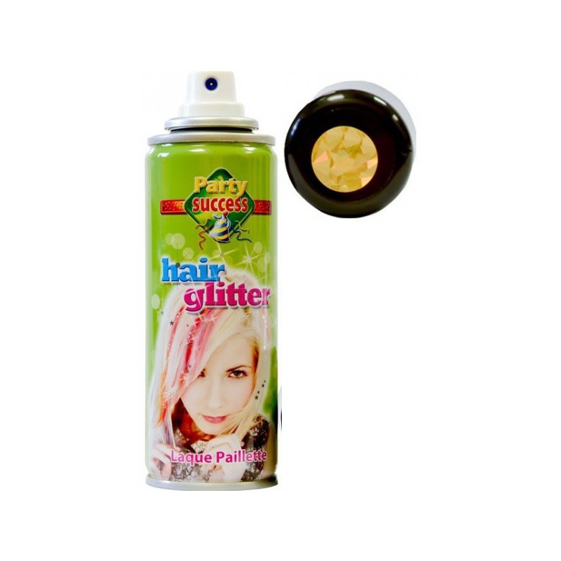 Laque à Cheveux 125ml Pailletée Or - Goodmark