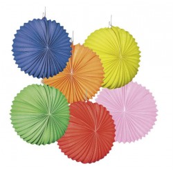 Lampions Ballons Couleurs Unies 12 Pièces
