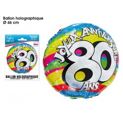 Ballon Hélium 80 Ans