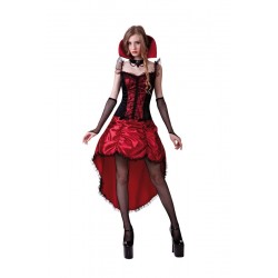 Déguisement Robe Cabaret Gothique, Taille S