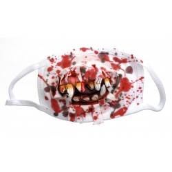 Masque D'Infirmière Zombie 3D
