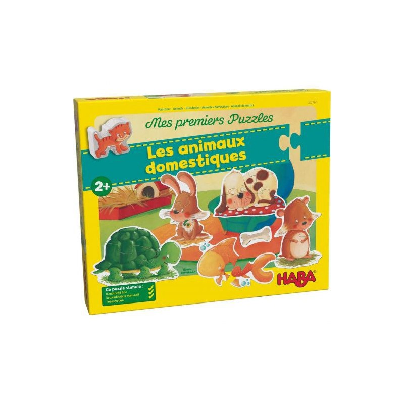 Mes Premiers Puzzles Les Animaux Domestiques - Haba