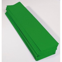 Feuille de Papier Crépon 60pourcent Vert Pré